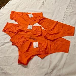 Auden bundle of 5‎  xs panties with invisible edge cheeky NWT